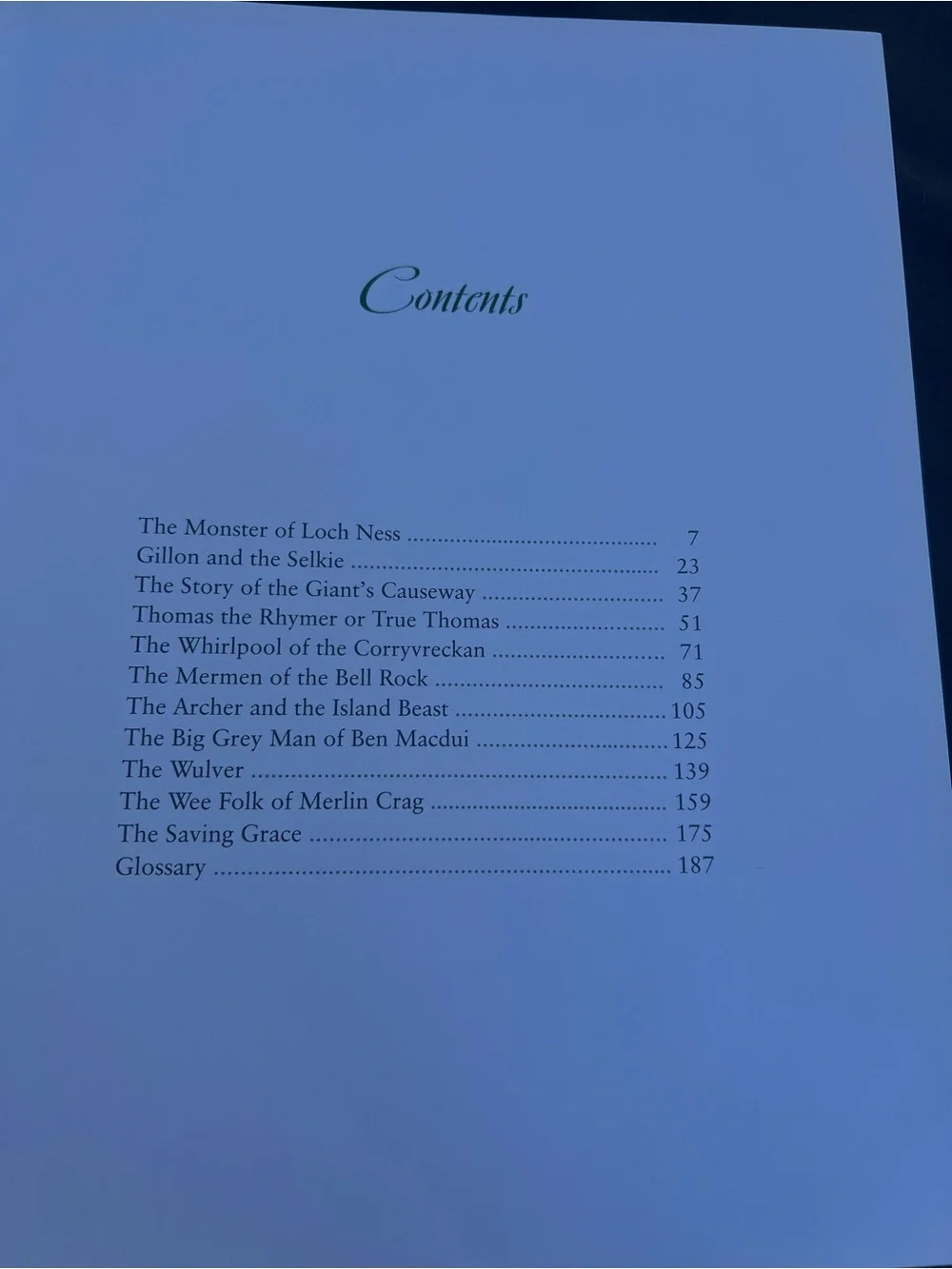 Scottish Mythical Creatures - Illustrated Hardcover (Green, Red, Yellow)